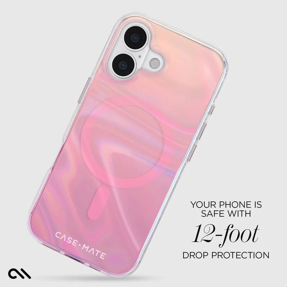 Case-Mate MagSafe Phone Case for iPhone 17 in Peach Soap Bubble - CM057388 - image 3
