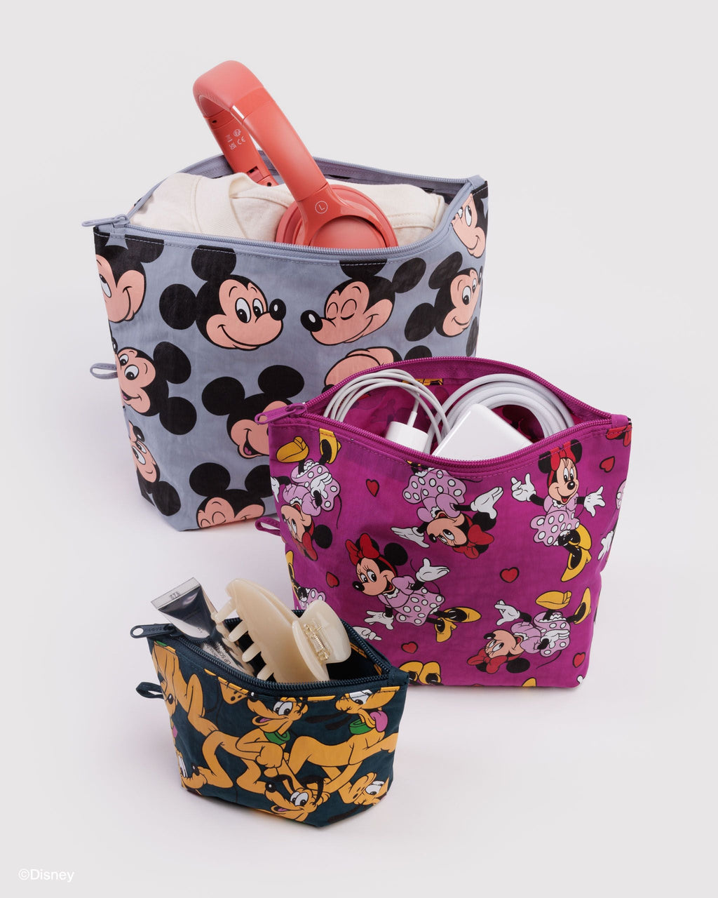 Go Pouch Set - Mickey, Minnie, & Pluto - image 2