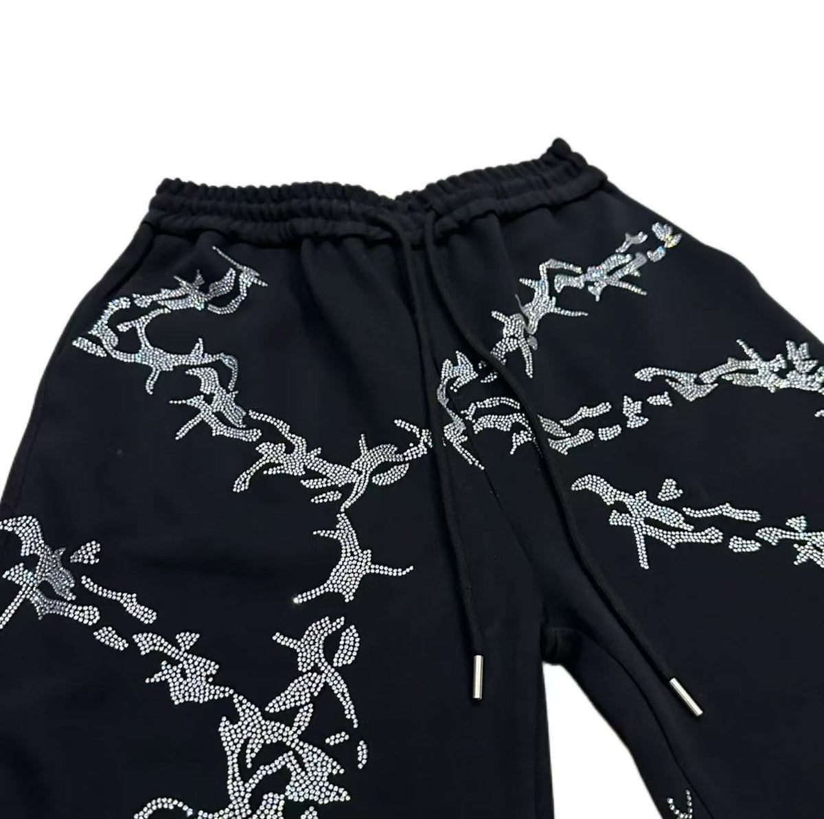 VYBES Rhinestone Thorn Sweatpants