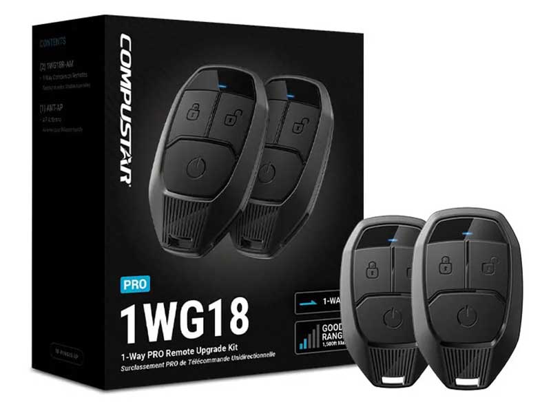 CompuStar PRO 1WG18 Pro 1-Way Remote Kit - RF-P1WG18-AP - image 1