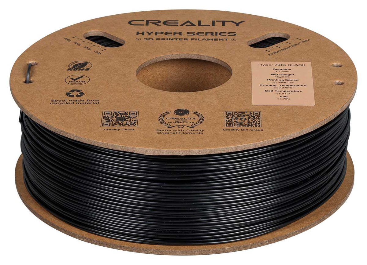 Creality Hyper Series ABS 3D Printing Filament 1kg in Black - 3301020042 - image 2