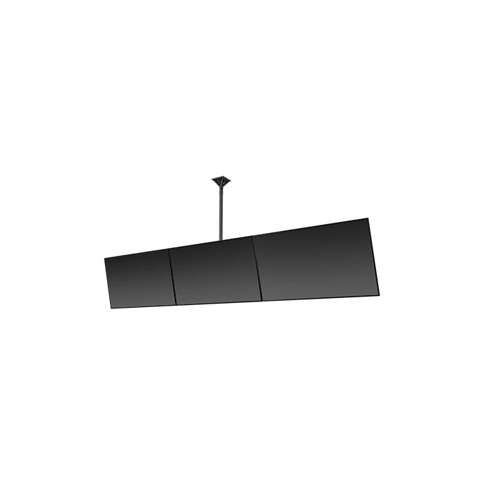 Crimson 32" - 75" 1 x 2 Multi-display Ceiling Mounted Menu Board Kit - CM2KIT-2V - image 2