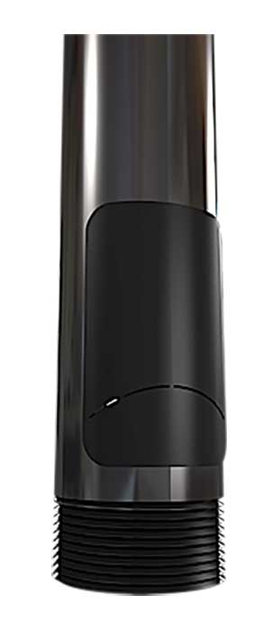 Crimson 4-6-Foot Adjustable Ceiling Mount Extension Column in Black - EA46 - image 3