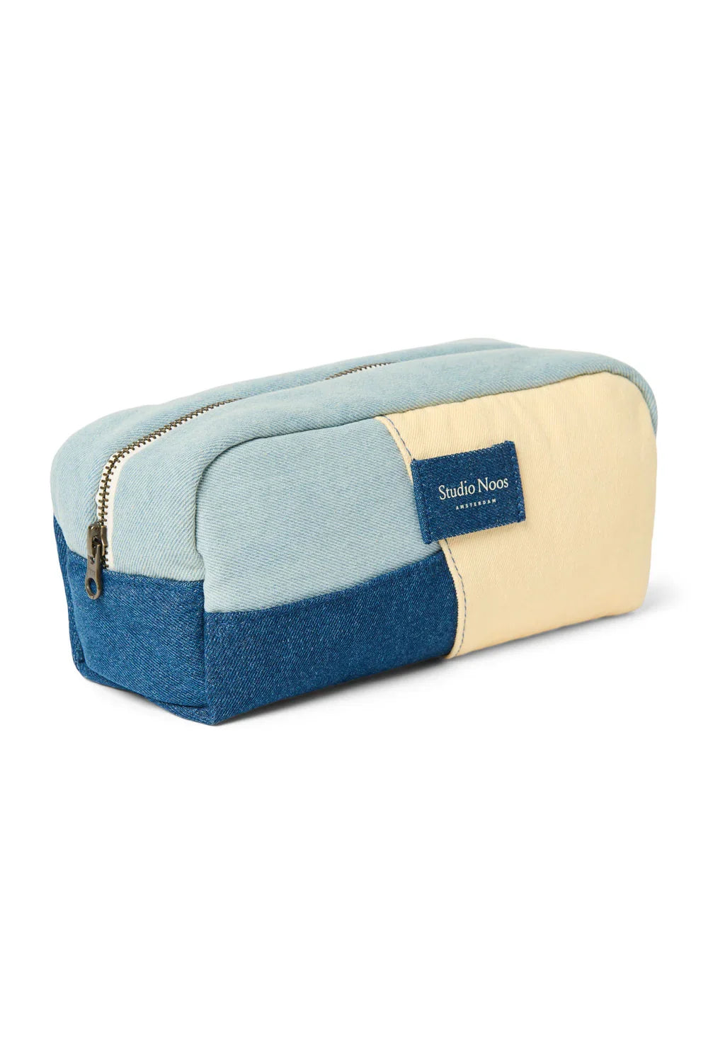 Denim-Patchwork-Täschchen