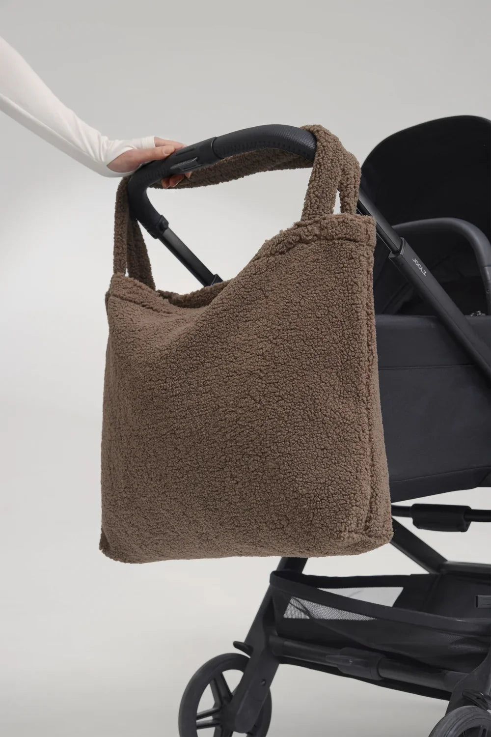 Braune Teddy-Muttertasche