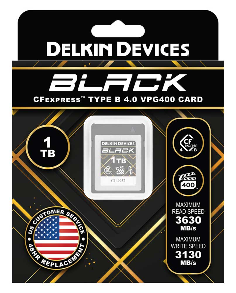 Delkin Devices BLACK 4.0 CFexpress Type B VPG400 1TB Memory Card - DCB4BV41T - image 2