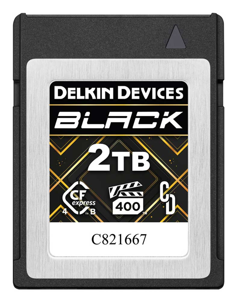Delkin Devices BLACK 4.0 CFexpress Type B VPG400 2TB Memory Card - DCB4BV42T - image 1