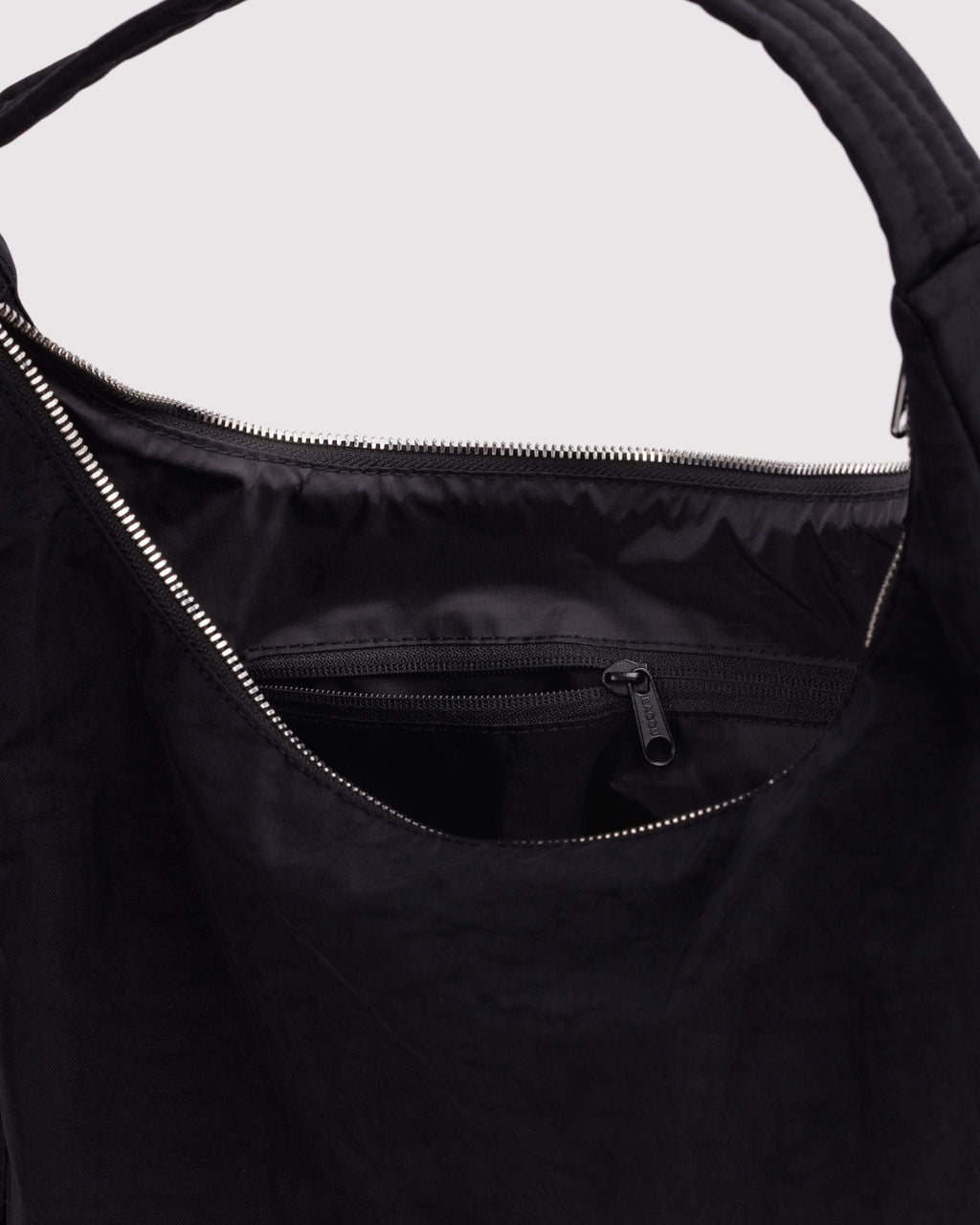 Nylon Shoulder Bag - Studs - image 4