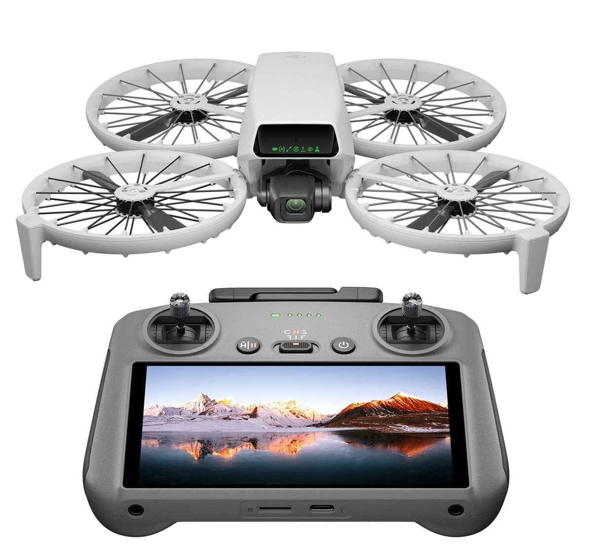 DJI Flip Drone All-in-One Vlog Camera with RC 2 Remote - CP.FP.00000180.04 - image 1