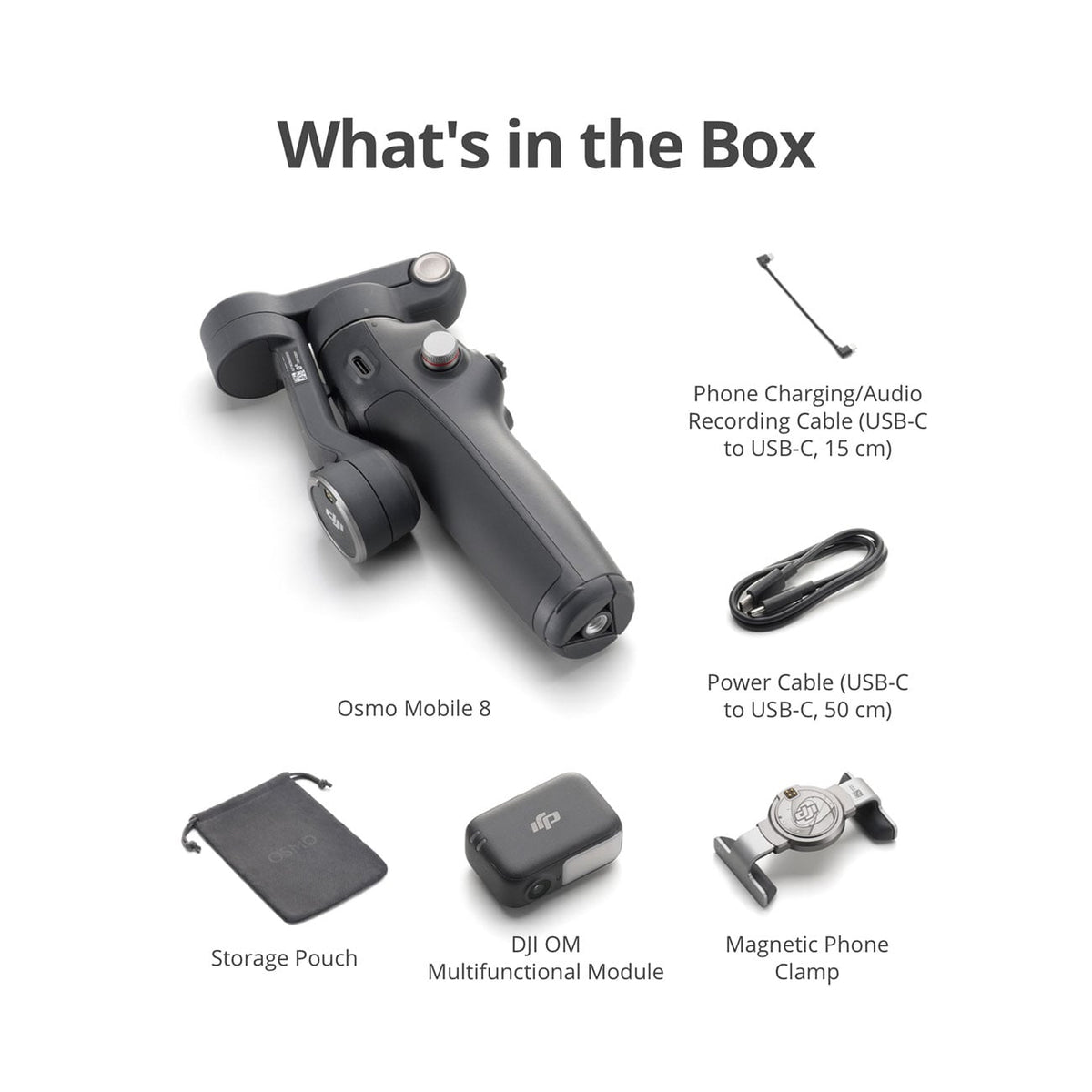 DJI Osmo Mobile 8 Intelligent Tracking Phone Gimbal in Black - CP.OS.00000492.03 - image 10