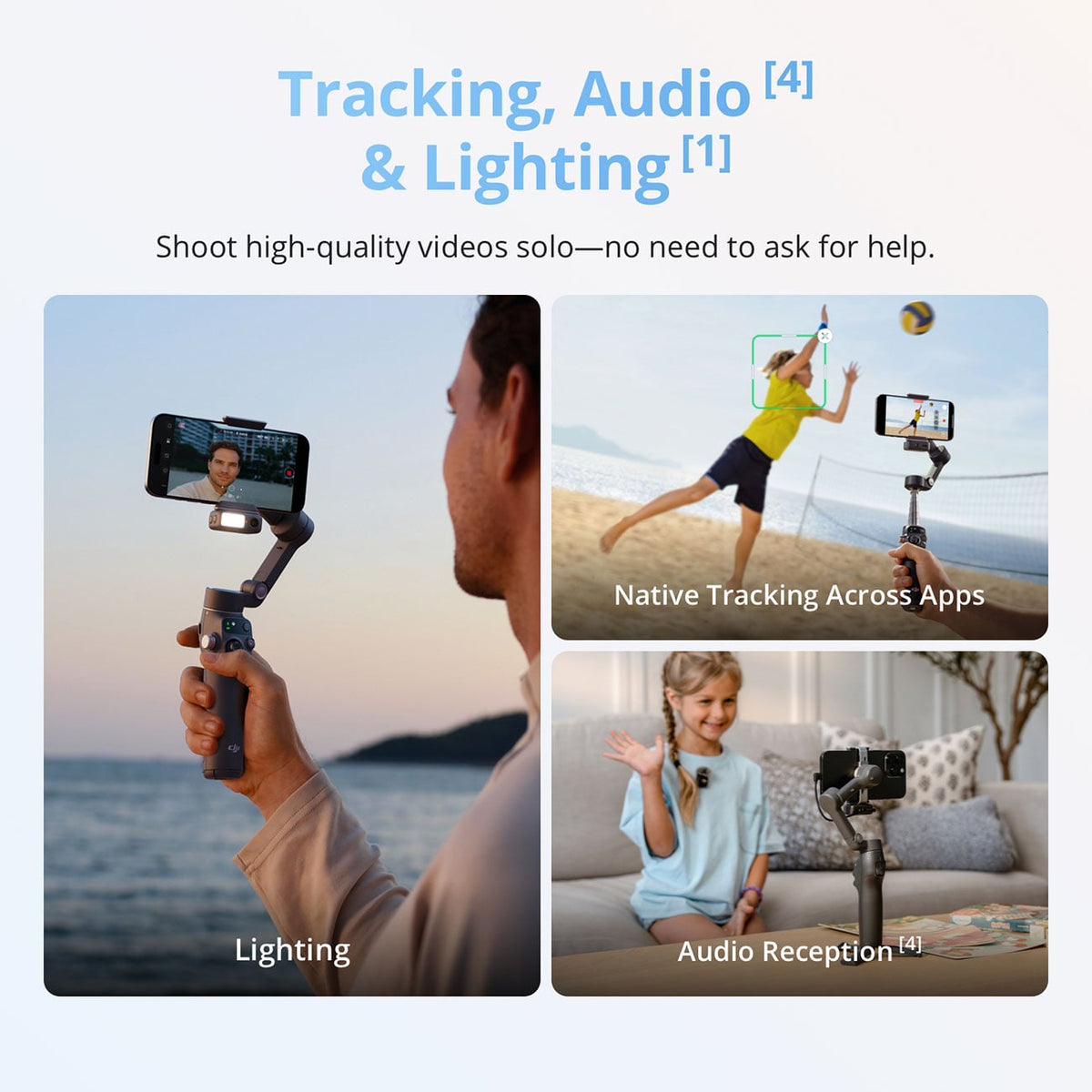 DJI Osmo Mobile 8 Intelligent Tracking Phone Gimbal in Black - CP.OS.00000492.03 - image 6