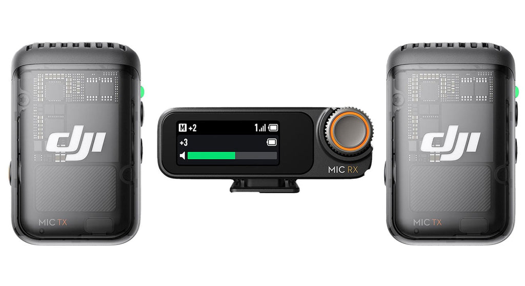 DJI Mic 2 (2 TX + 1 RX + Charging Case) in Shadow Black - CP.RN.00000325.01 - image 1