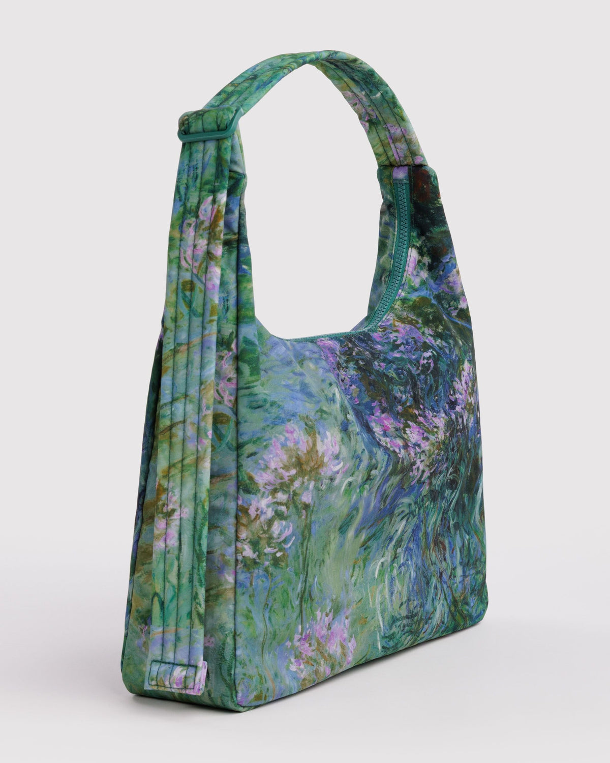Nylon Shoulder Bag - Agapanthus Claude Monet - image 3