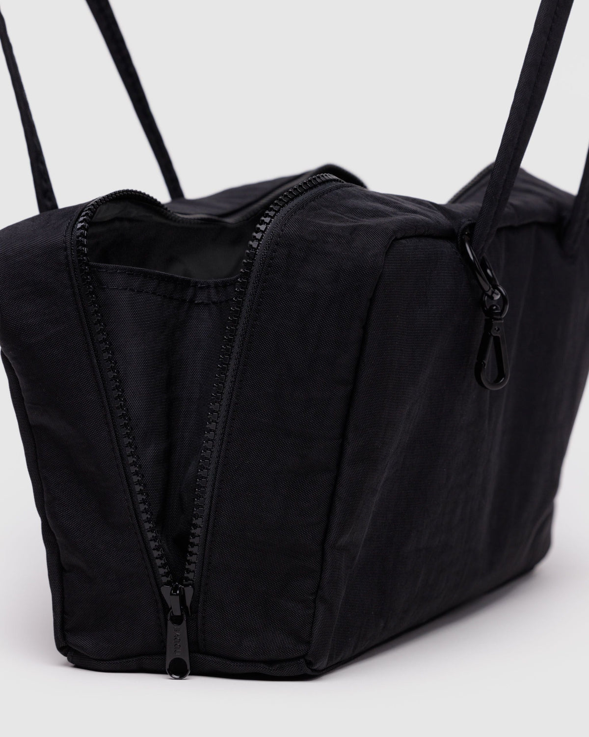 Nylon Bowler Bag - Black - image 3