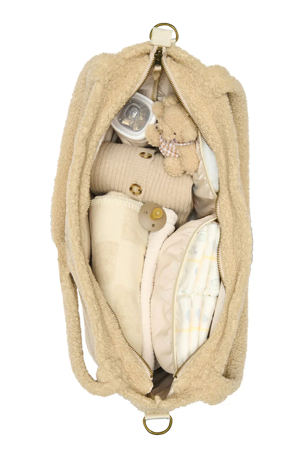 Ecru Teddy Geschenkset für Eltern unterwegs