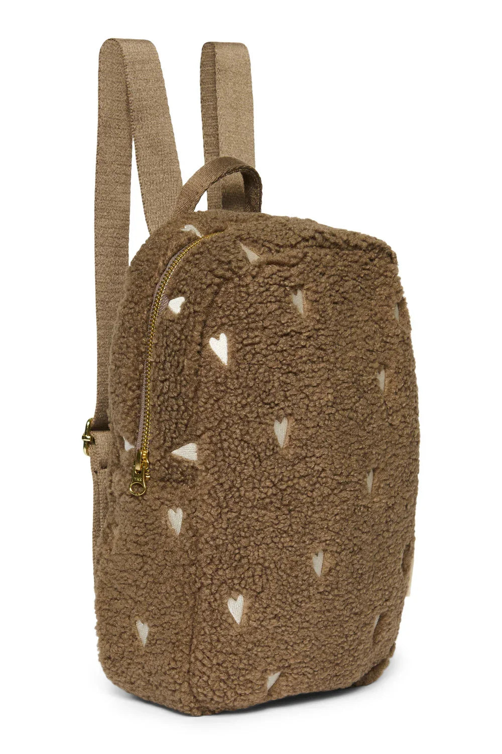 Ecru Hearts Teddy Mini Backpack