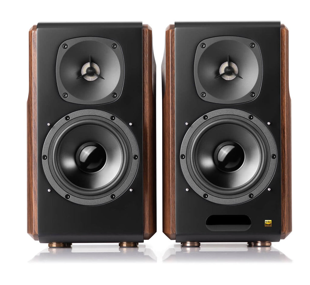 Edifier S2000 Brown/Black Powered Bluetooth Bookshelf Speakers (Pair) - S2000MKIII - image 2