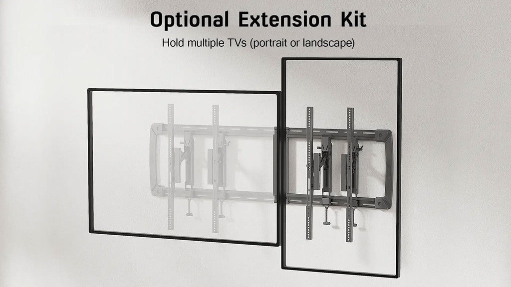 ErgoAV Extend Tilt Mount Extension Kit for TVs 40" to 65" - ERMTL3-EXT - image 5