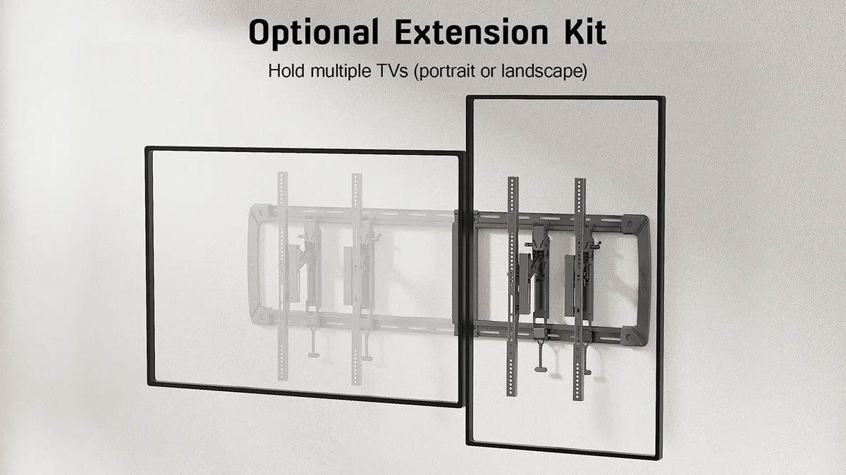 ErgoAV Extend Tilt Mount Extension Kit for TVs 40" to 65" - ERMTL3-EXT - image 5
