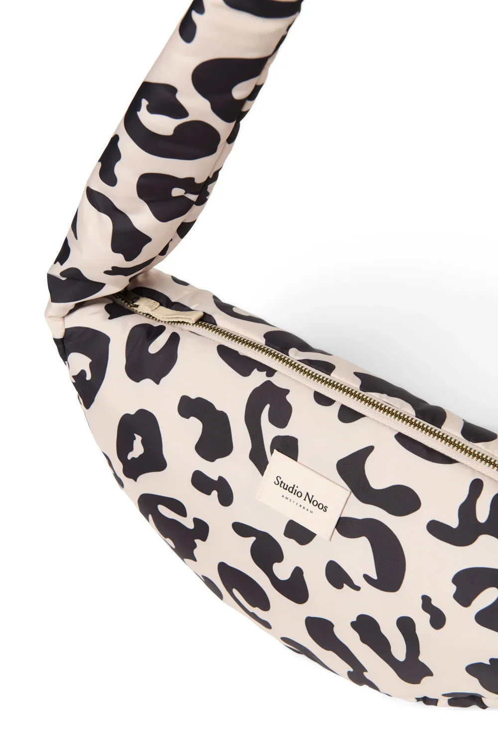 Holy Cow Puffy Mini Cross Body Bag - Bruinachtig