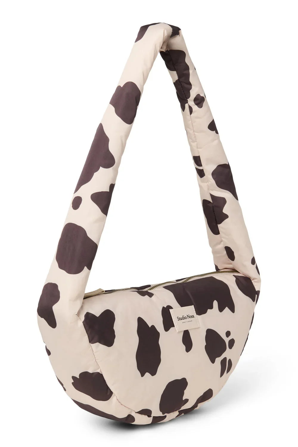 Holy Cow Puffy Mini Cross Body Bag - Bruinachtig
