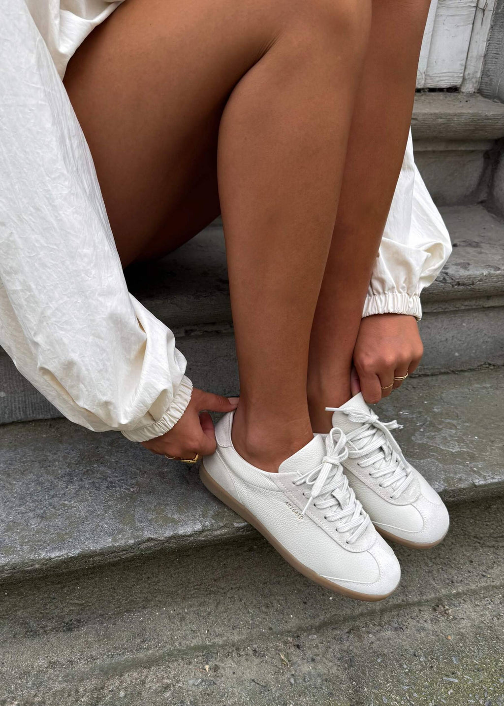 Zane Sneaker - Off White/Gum - image 9