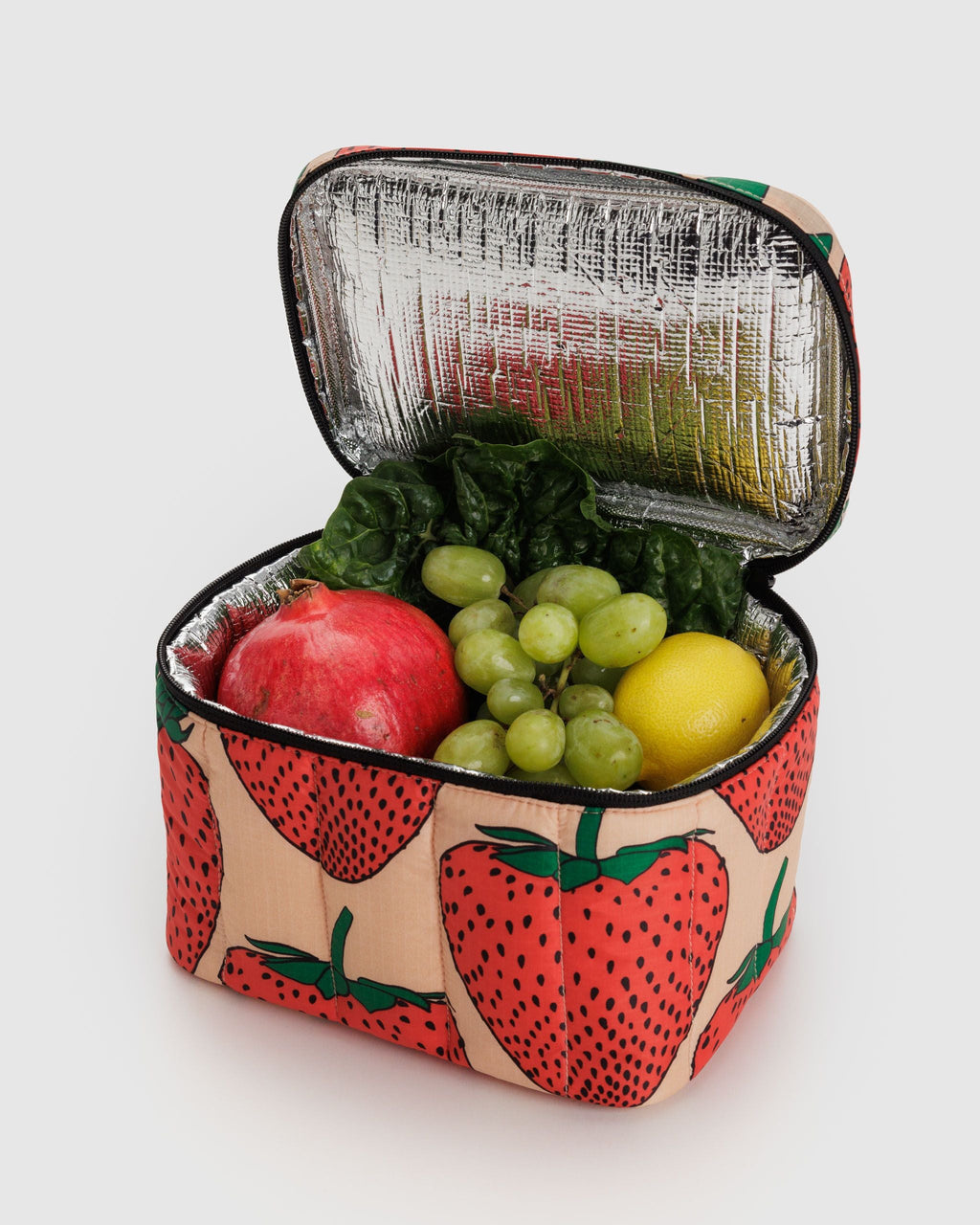 Puffy Lunch Bag - Strawberry - image 2