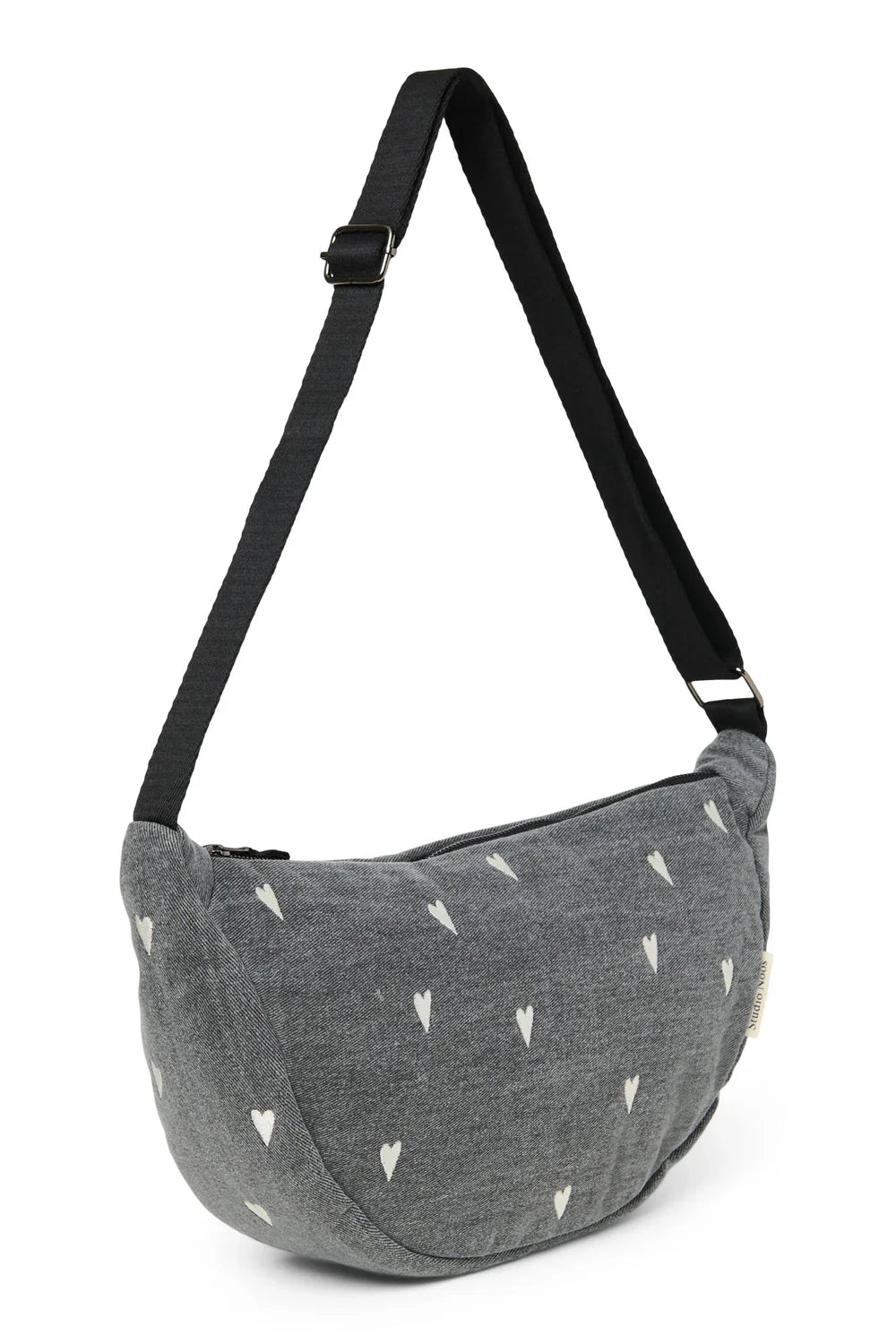 Blauwe denim heuptas voor volwassenen