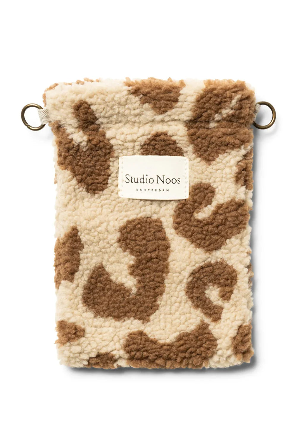 Leopard-Teddy-Handytasche