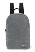 Grijze denim mini-rugzak