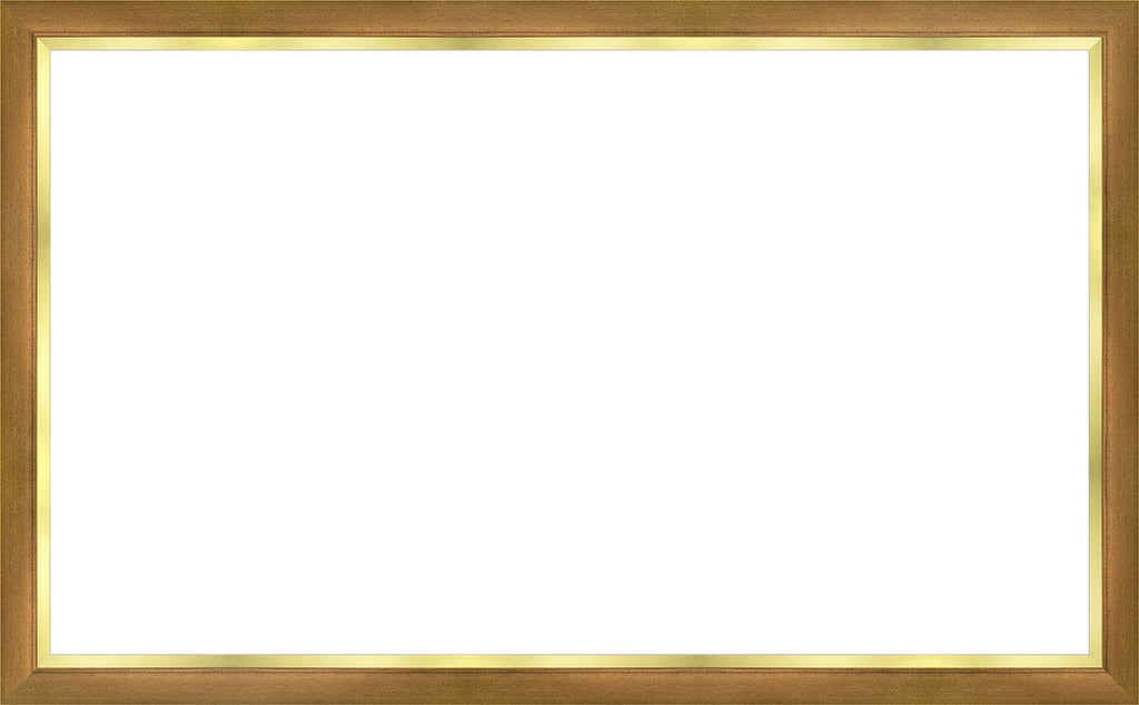 Frame My TV Samsung The Frame 43" Slim Frame In Modern Gold Leaf - FRM-SF-P6142-43-2021 - image 4