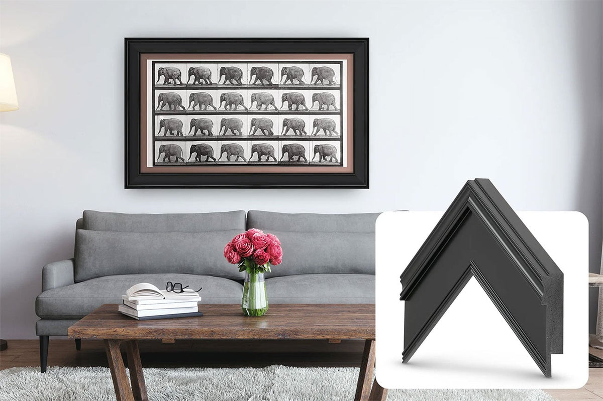Frame My TV Samsung The Frame  50" Premiere Frame In Black - FRM-SF-D5182-50 - image 8