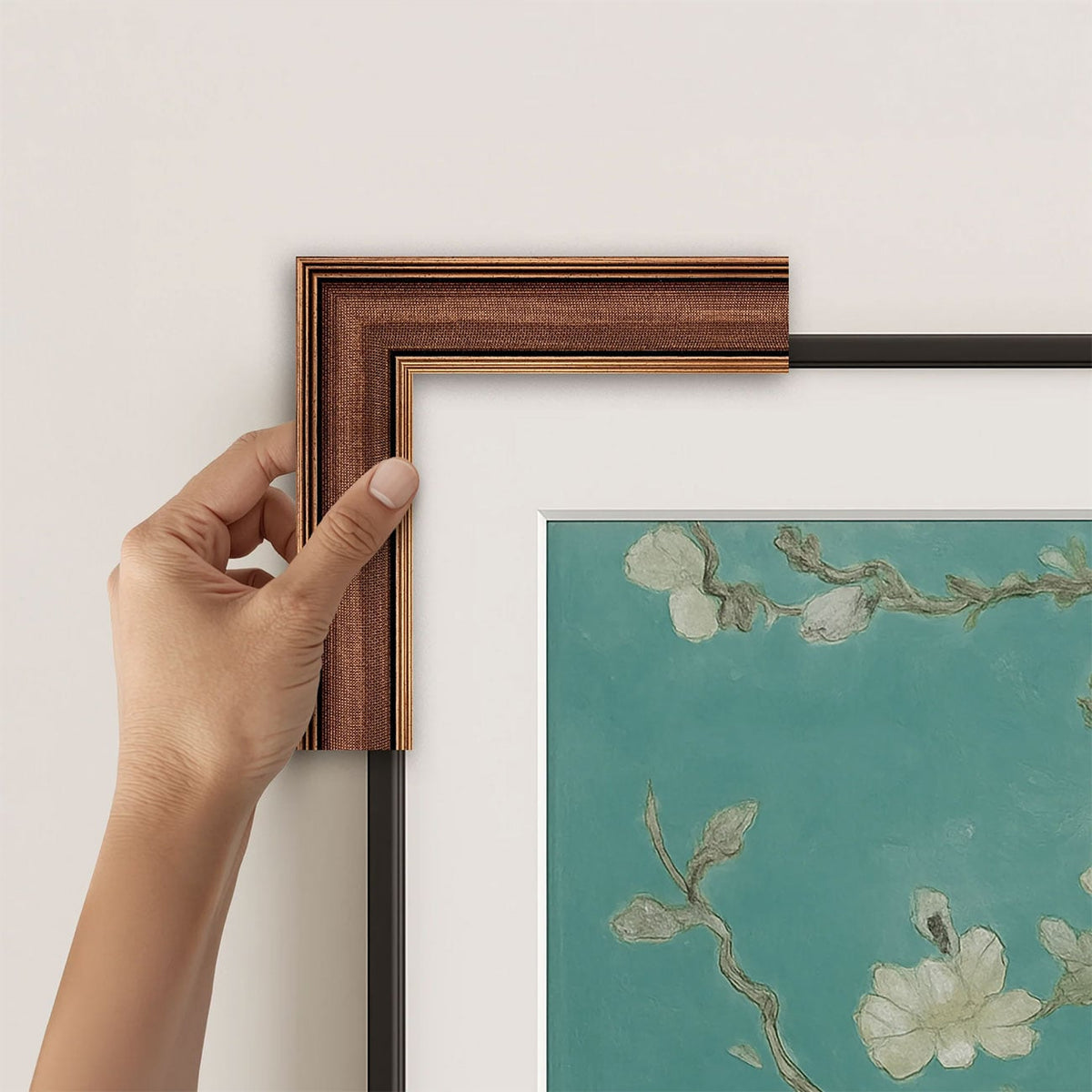 Frame My TV Samsung The Frame 65" Slim Frame In Industrial Copper - FRM-SF-P6366-65-2021 - image 4
