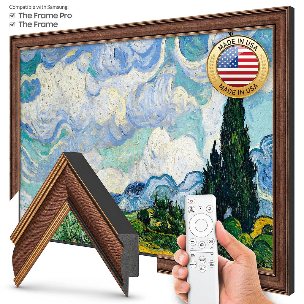 Frame My TV Samsung The Frame 65" Slim Frame In Industrial Copper - FRM-SF-P6366-65-2021 - image 2