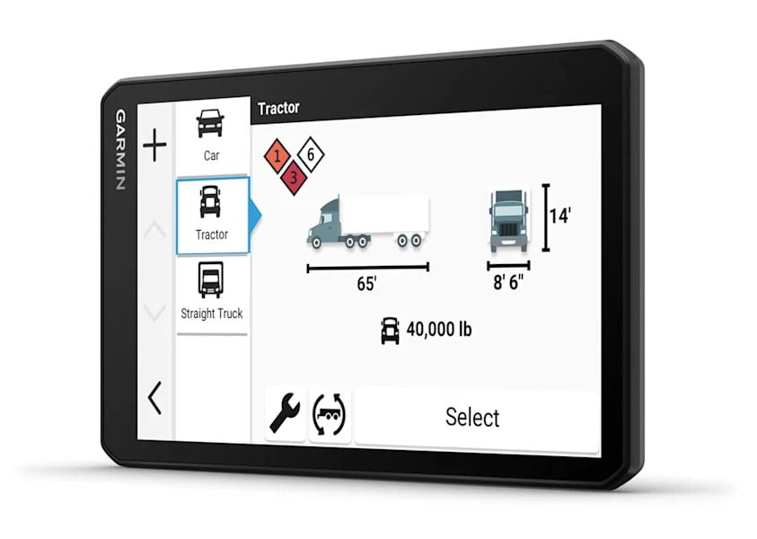 Garmin dezl OTR720 Trucking GPS 7-Inch with Custom Truck Routing - 010-02924-00 - image 2