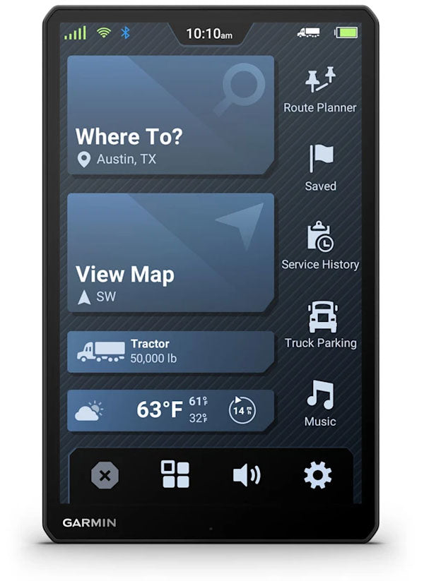 Garmin dezl OTR1020 Trucking GPS 10-Inch with Custom Truck Routing - 010-02926-00 - image 2