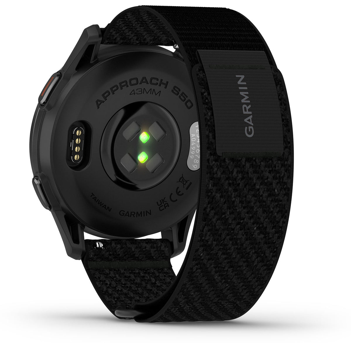 Garmin Approach S50 Golf Smartwatch 43mm Slate Aluminum Case with Black Band - 010-03010-00 - image 5