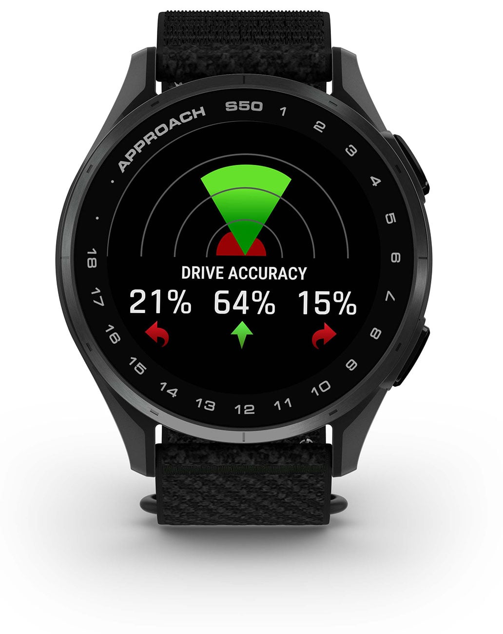 Garmin Approach S50 Golf Smartwatch 43mm Slate Aluminum Case with Black Band - 010-03010-00 - image 10