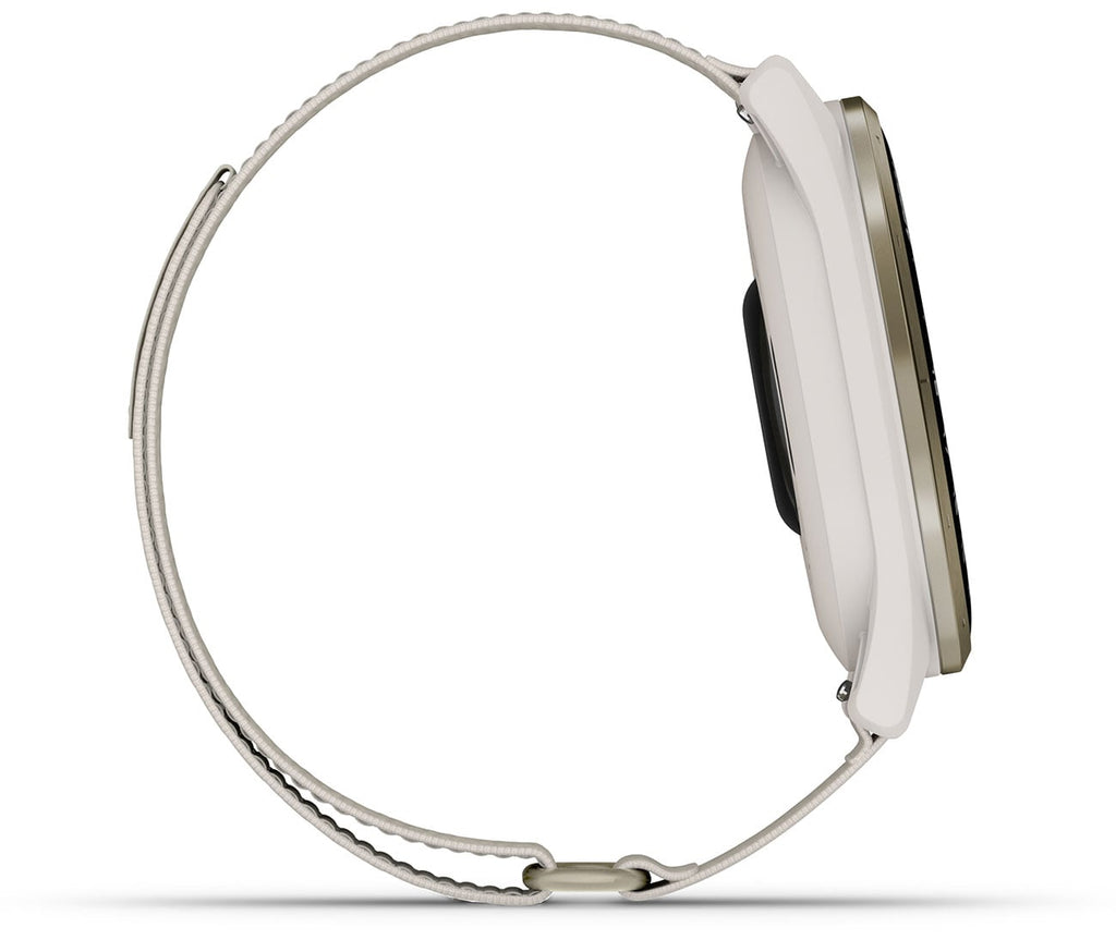 Garmin Approach S50 Golf Smartwatch 43mm Cream Gold Aluminum Case with Ivory Band - 010-03010-01 - image 9