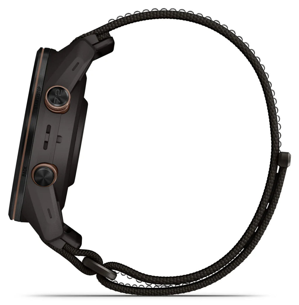 Garmin Approach S72 GPS Smartwatch 43mm in Carbon Gray/Heritage Bronze DLC Titanium with Pebble Gray Comf - image 10