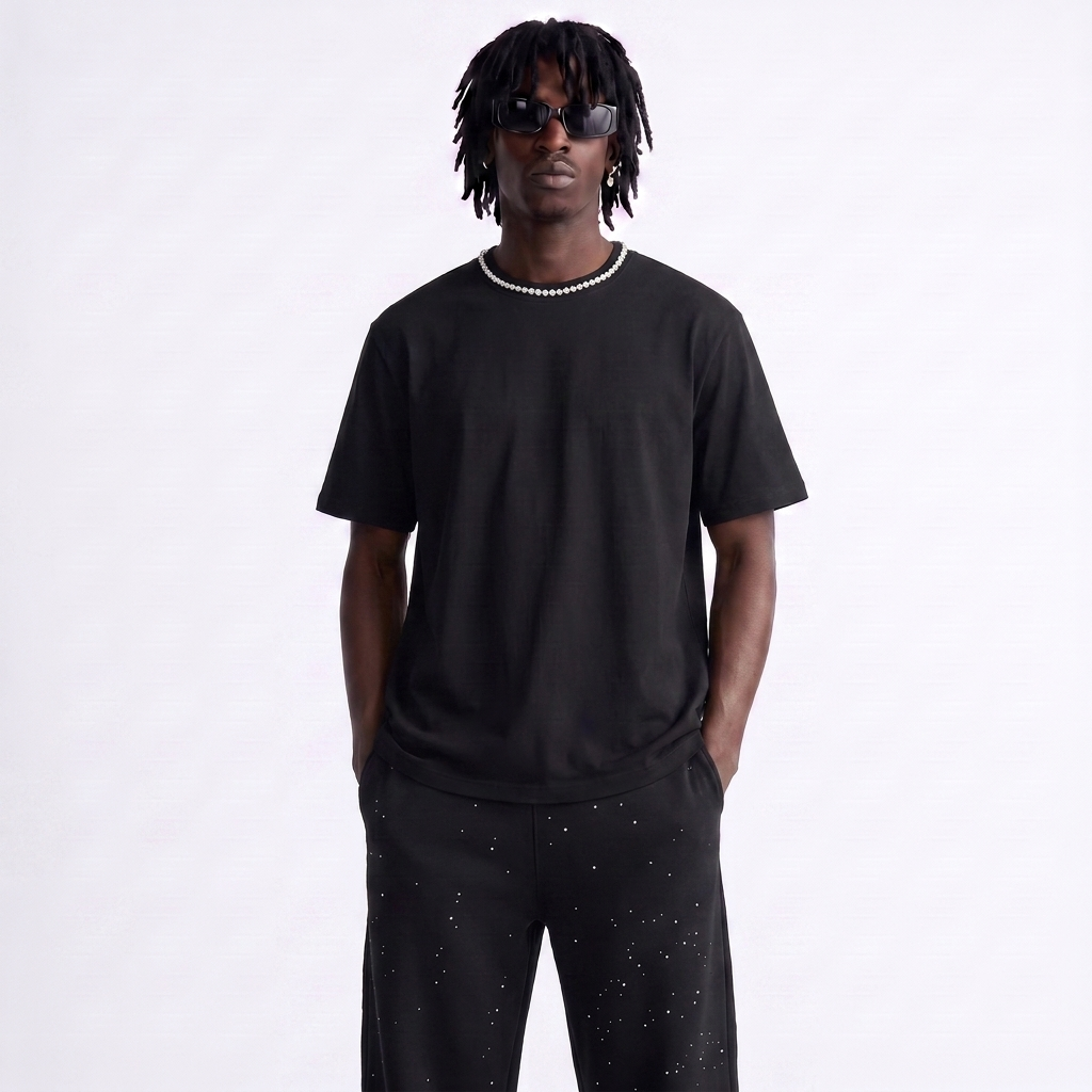 VYBES Iced Collar Tee
