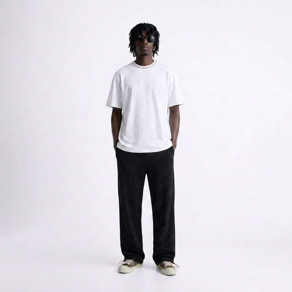 VYBES Iced Collar Tee