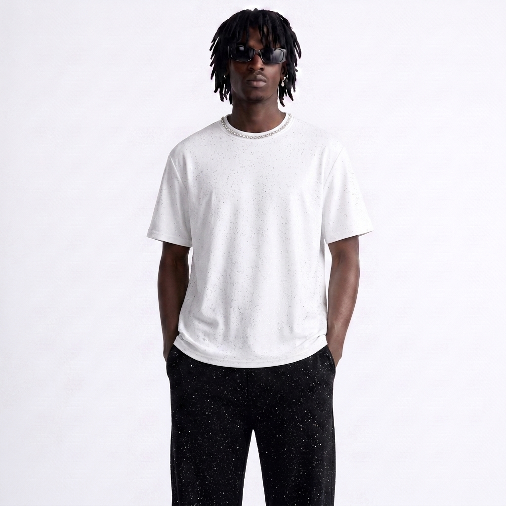 VYBES Iced Collar Tee