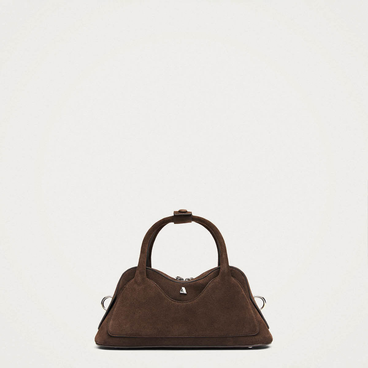 Hilma Mini-Tasche aus braunem Wildleder