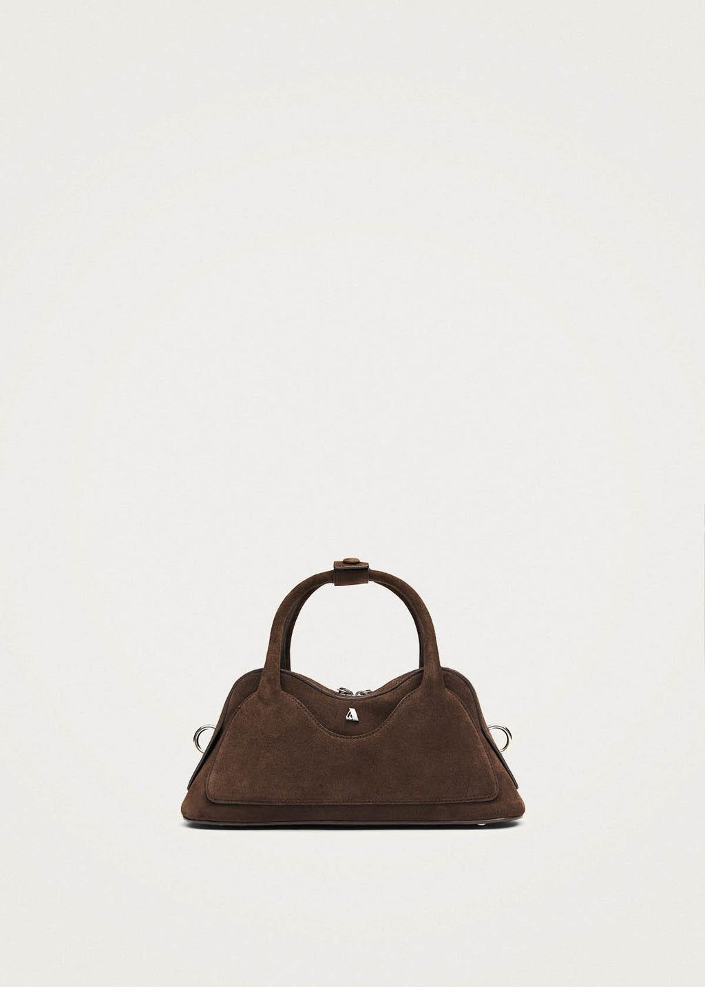 Hilma Mini-Tasche aus braunem Wildleder
