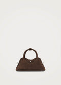 Hilma Mini-Tasche aus braunem Wildleder