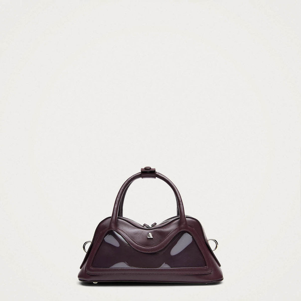 Hilma Mini Vinyl Tas van Bordo Rundleer