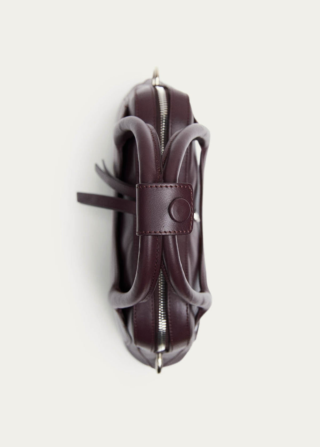 Hilma Mini Vinyl Tas van Bordo Rundleer