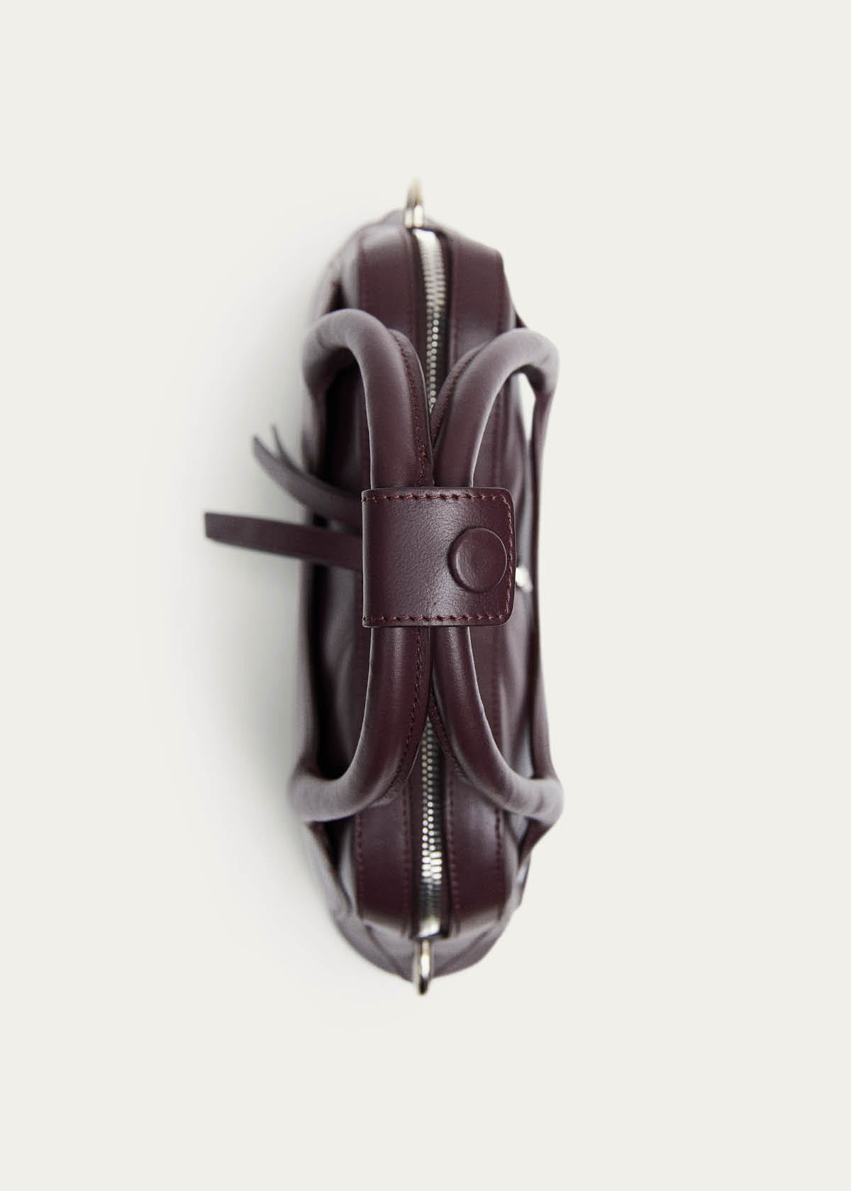 Hilma Mini Vinyl Tas van Bordo Rundleer