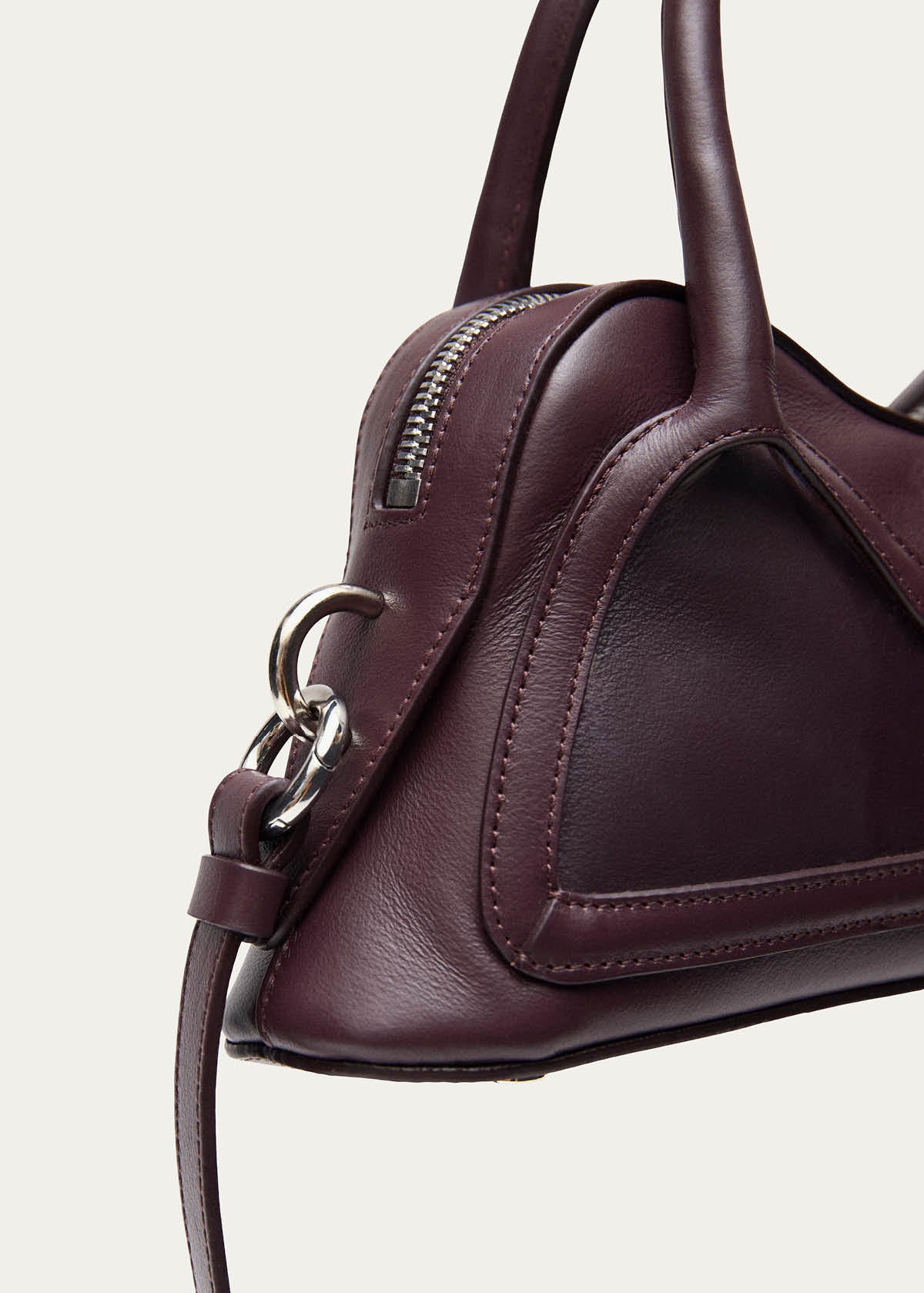 Hilma Mini Vinyl Tas van Bordo Rundleer